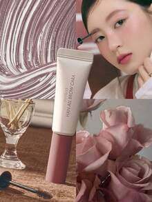 Rom&nd Romand HAN ALL BROW CARA 05 DUSKY ROSE，輕盈髮絲感描繪，柔焦天鵝絨質感，植物基眉毛呼吸技術，灰褐色髮質感，清新茶絨觸感，溫暖焦糖羽毛感，口袋式眉毛塑形組，韓系美妝，9g/0.32oz - 05 DUSKY ROSE - 查看 3