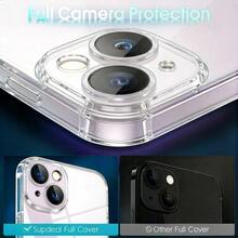 High-Transparency, Non-Yellowing, Fingerprint-Resistant Soft Case Compatible With IPhone 15, 14, 13, 12, 11, Minimalist Transparent Case Compatible With IPhone 16 Pro Max 17E - Clear - View 4