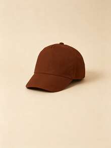 1pc Infant Solid Color Soft Brim Baseball Cap, Multiple Colors Available, Fashionable Minimalist, Lightweight Soft Sun Protection, Suitable As Birthday/Holiday Gift, Everyday Wear For Baby Boys And Girls In Spring/Summer - Multicolor - View 18
