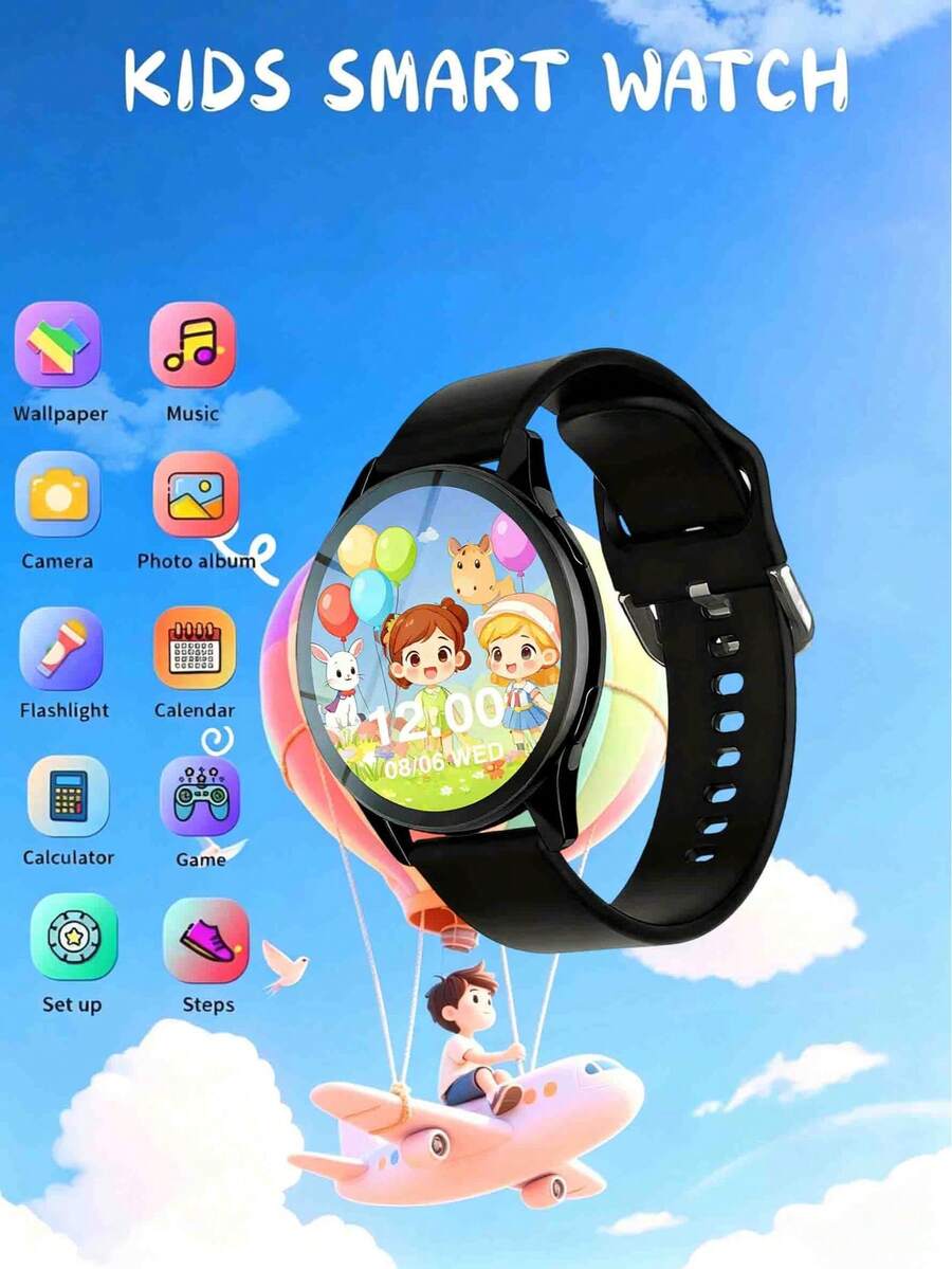 Smartwatch With Wireless Calling/Dialing, Multiple App Notifications, Suitable For Men & Women, Sports Watch, Customizable Wallpaper, Music Control, Compatible With IOS/Android - Multicolor - View 1