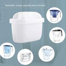 3/6pcs Replacement Water Pitcher Filter Cartridges, Adjust PH, Reduce Fluoride Content, Effectively Remove Impurities Including Copper, Cadmium, Mercury And Other Harmful Substances - View 7