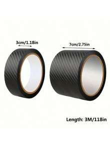 1pc Matte PVC Fender Flare Protector, Anti-Scratch & Anti-Collision Protective Strip For Car Front Fender - A - View 4