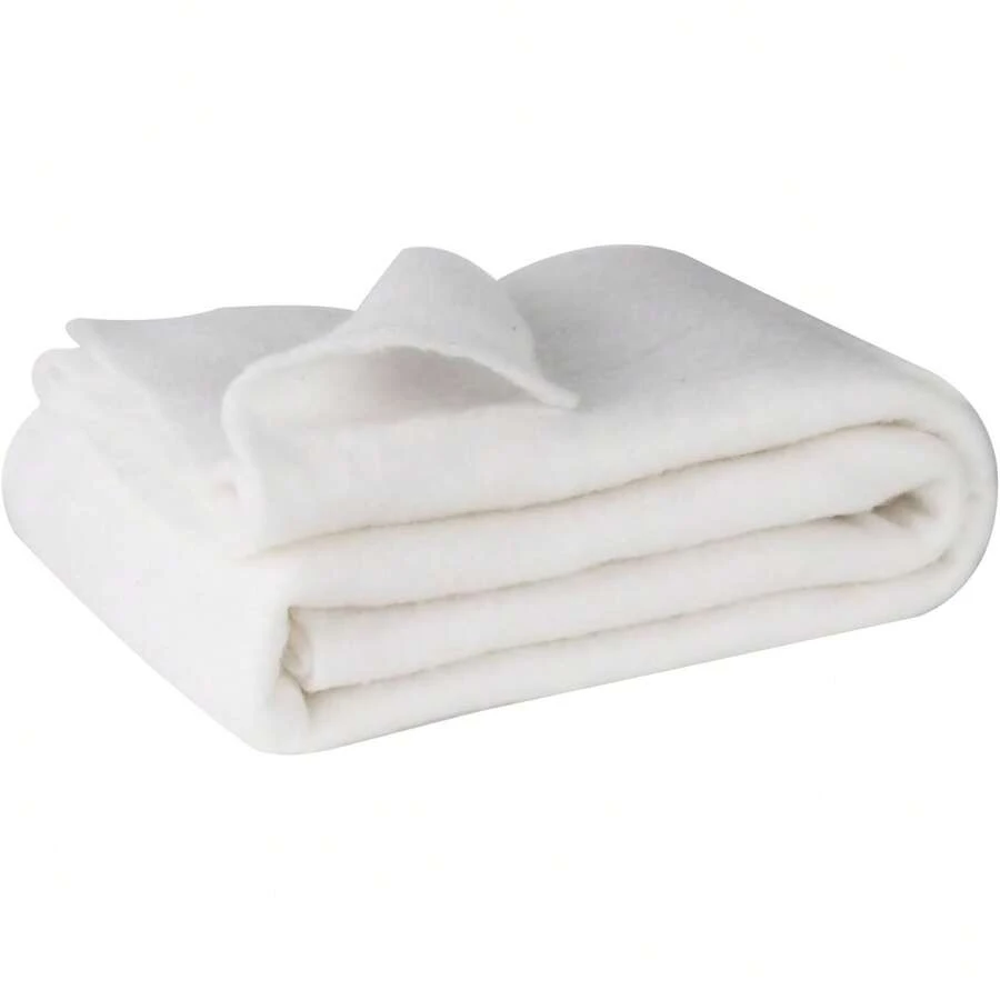 % Merino Wool Pre Felt Fabric Dual Sizes: 12x59 & 39x59 19 Micron Needle/Wet Felting, Quilting, Crafts |   Non-Shedding & Skin-(12in*59in) - 39in59in - View 1