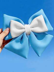 1pc Cute Bowknot Decor Accessory For Electric Bicycle/Motorcycle, Essential Sticker - Multicolor - View 8
