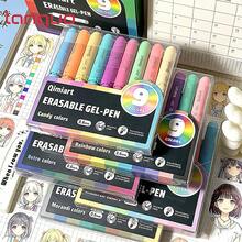 45-Color Erasable Gel Pen Set, 0.6mm Fine Tip Clockwise Retractable Design, Built-In Eraser, Smooth Vivid Ink Completely Erasable, Cute Eggshell Shape, Suitable For Art Journals, Doodles, Daily Note-Taking, DIY Crafts, Quality Back-To-School & Office Supplies - Set - View 12
