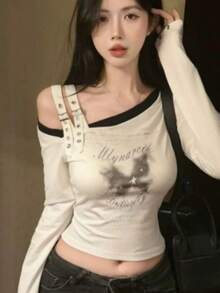 Women Tops - White - View 4