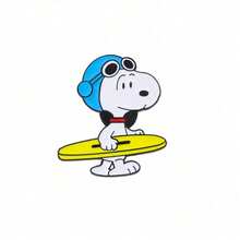 SNOOPY 1/7 件組 動漫卡通胸針套組 可愛新款狗狗琺瑯別針 衣物背包飾品金屬徽章配件禮物 - 均碼 - 查看 15