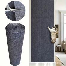 Self-Adhesive Cat Scratch Pad-Residue-Free Removable Scratch-Resistant Surface For Walls And Furniture, Indoor Cat, Modern Style, Cat Scratch Pad For Indoor Cat, Furniture Protection, Stylish Pet Accessories, Easy To Install, Pet Owner Must Have - 30*100cm - View 2