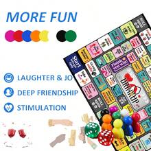 Adult Drinking Board Game, Fun Interactive Party Drinking Game, Suitable For Game Night, Birthday Party, Family Gathering Or Any Occasion, 21+ Years Old, 2-8 Players - Multicolor - View 6