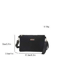 New Rhombus Women's Handbag, Versatile Shoulder Bag, Niche Crossbody Sweet Mini Square Bag, Spring/Summer - Black - View 5