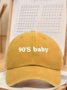 1 pieza Gorra de béisbol con estampado de bebé de los años 90 para hombres y mujeres, de material transpirable. Gorra de béisbol y sombrero de sol para deportes al aire libre, ajustable, para montañismo, ocio y moda callejera. Gorra de verano para la playa. Gorra de papá versátil disponible en una variedad de colores. - Multicolor - Ver 8