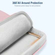 360 Protective Laptop Case, 13- Laptop Sleeve Compatible With MacBook Neo/Air 13.6/Pro 13/Pro 14, HP   , Computer Bag With Front Raised Pocket And Belt - 查看 4