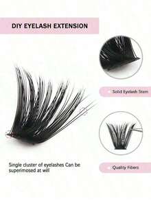 200pcs DIY Sh Extension K - D Curl Cluster Shes Wh Applicator Ls For Natural Volume & Effortless At-Home Application (Salon-Sh Effect) - D - View 5