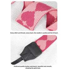 Universal Camera Shoulder Strap For R50 R100 ZVE10II A7C2 XE5 XT30III XT50 XS20 Z30 Z50 ZFC DSLR Mirrorless Digital Camera Strap Pressure-Relieving Soft Breathable Cross Shoulder Neck Hanging Wear - View 6