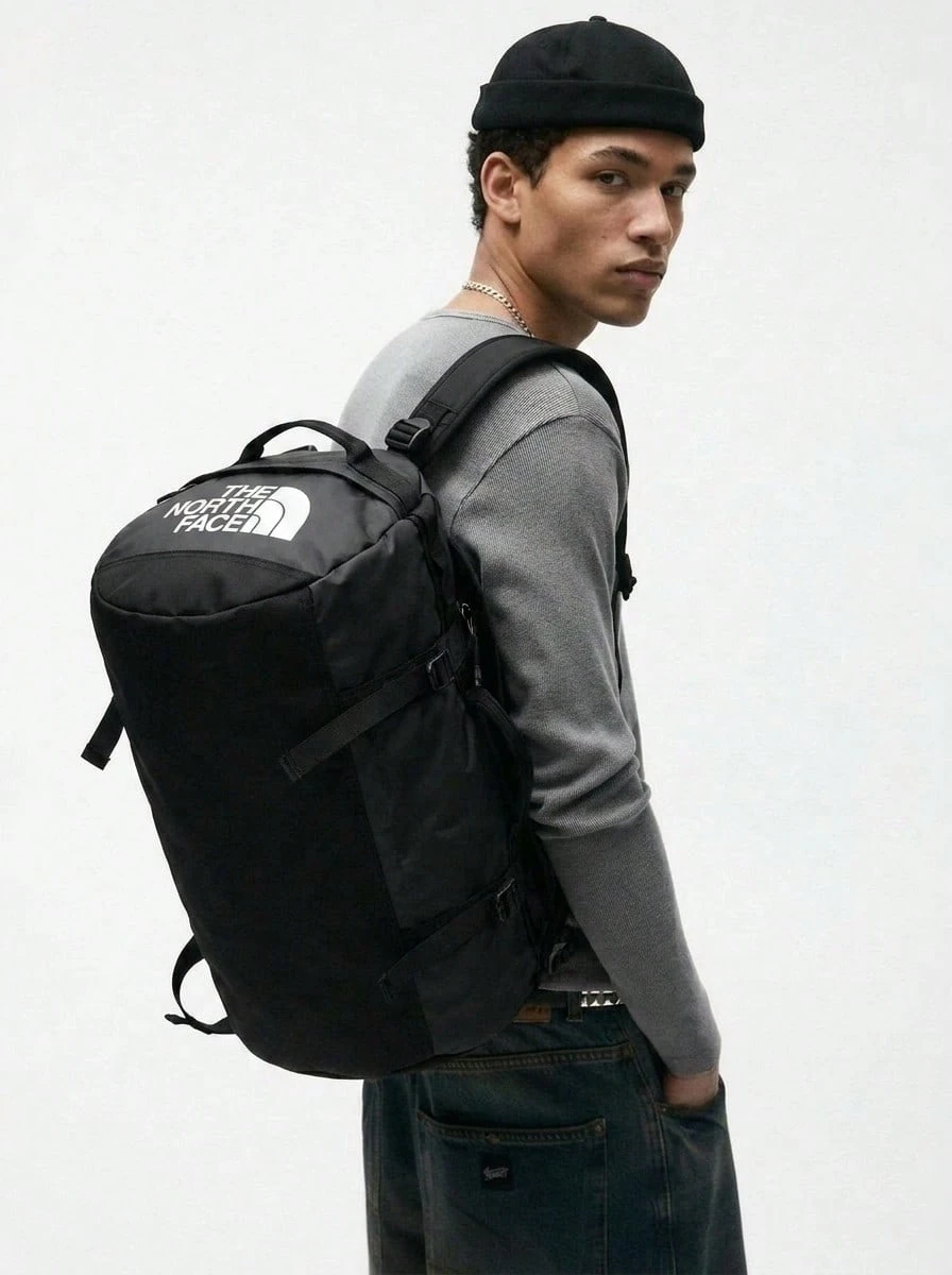 The North Face Recon Backpack Men's Lightweight Sturdy Waterproof Commuting Daily Weekend Black NF0A52ST-53R - TNF Black-TNF White-NPF - View 1