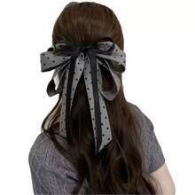 New Chinese Style Pink Floral Claw Clip, Elegant Hair Claw Hair Accessory For Ponytail - Multicolor - View 6