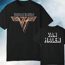 Van HalenAAAAAA World Tour Invasion T-Shirt - Black - View 1