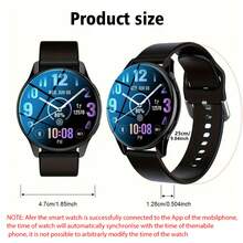 Smartwatch con llamadas/marcación inalámbrica, múltiples modos deportivos, recordatorio y rechazo de llamadas, notificación de SMS, fondo de pantalla personalizable, compatible con iOS/Android - Multicolor - Ver 6