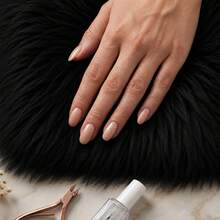 Novadecora Tapetes em Pelúcia Pelo Alto Luxo Para Fotos, Manicure, Unhas e Prateleiras 30x30 - Preto - Visão 4