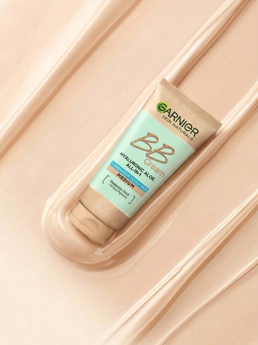 Garnier SkinActive Oil-Free BB Cream Medium 50 Ml - Nude - View 1