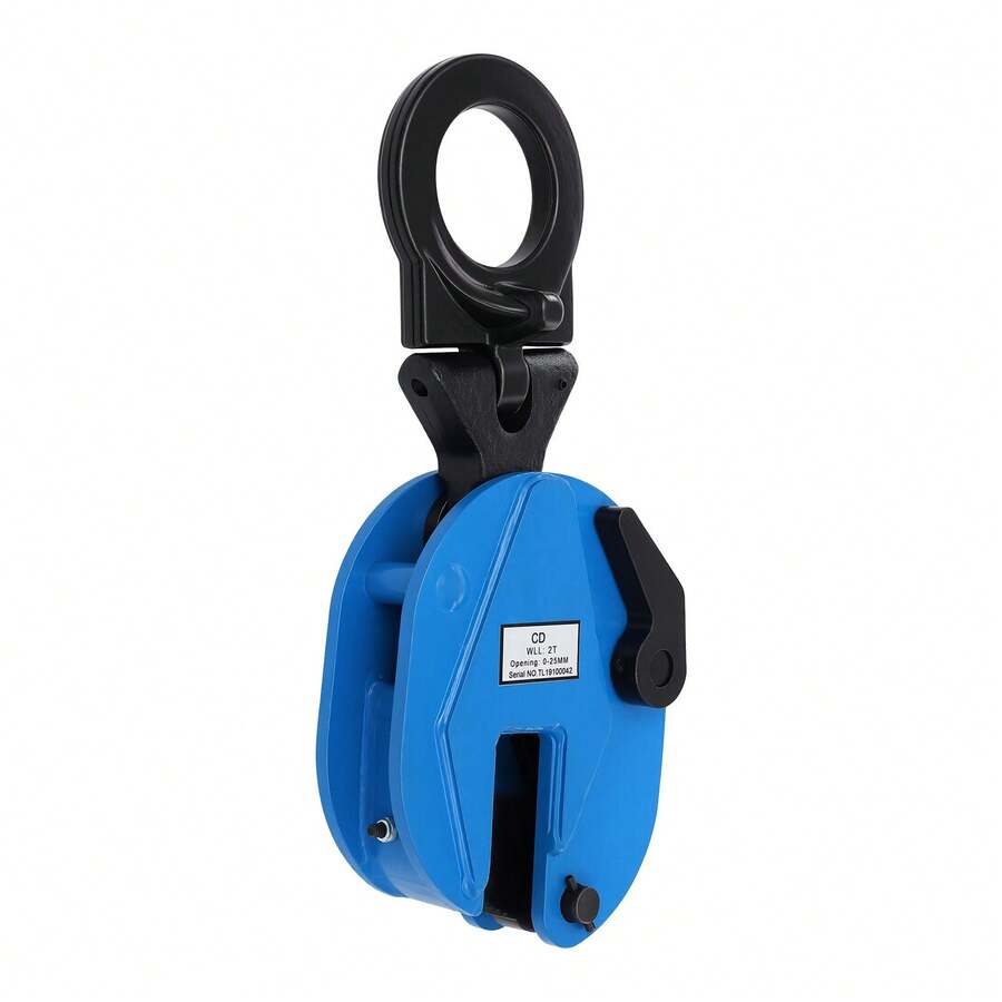 YUNRUX 2 Ton Lifting Clamp Sheet Metal Clamp Plate Steel Plates Sheet Metal Gripper Vertical Clamp - 藍色 - 查看 1