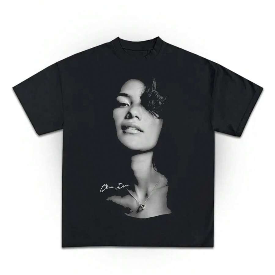 Men T-Shirts - 黑色 - 查看 1