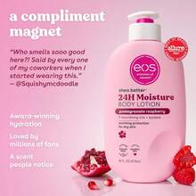 EOS - Shea Butter 24H Moisture Body Lotion Pomegranate Raspberry 473ML - 覆盆子 - 查看 2
