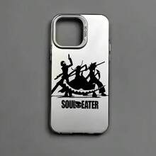 Cool Fishion S-Soul Eater Phone Case For IPhone 17 16 15 14 13 12 11 Pro Max Air, Multicolor, Matte, Metallic, With Aurora Laser Effect - Z2 - View 10