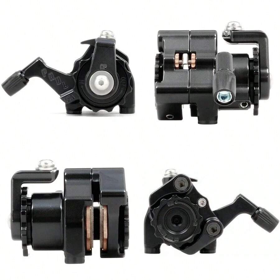 Bike Brake Levers Bicycle Mountain Road Brake Calipers MECHANICAL DISC - Black - View 1