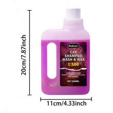 Cairan Pencuci Mobil Berbusa Warna Pink 500ml, Lilin Pencuci Mobil Berbusa Konsentrasi Tinggi, Membangun dan Memulihkan Lapisan Keramik, Kaya Sabun Berbusa, Untuk Menutrisi dan Melindungi Cat Mobil, Perawatan Lengkap, Cocok untuk Semua Jenis Kendaraan, Perlengkapan Cuci Mobil - 500ml+spons - View 10