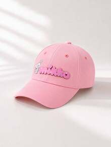 Balabala 2026 Spring Unisex Children Baseball Cap, Fashion Hat - Pink - View 1