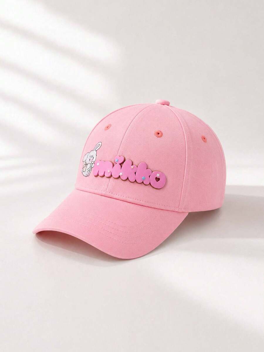 Balabala 2026 Spring Unisex Children Baseball Cap, Fashion Hat - Pink - View 1