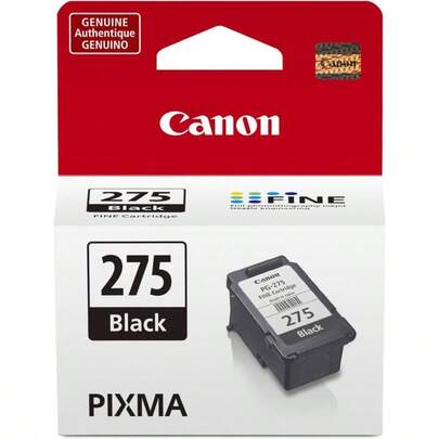 PG-275 Genuine Black Ink Cartridge, Compatible With TS3520/3522, TR4720/4722, TS3720/3722