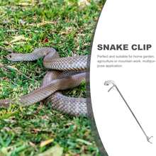 1.2m Locking Stainless Steel Snake Gripper- Wide-Mouth Design For Handling Of Reptiles; Ideal For Picking Up Rubbish, Gardening And Foraging; Suitable For Amphibians And Reptiles; Multi-Purpose Gripper - View 4