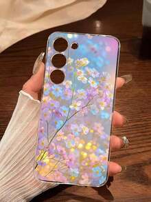 1 Piece Soft Phone Case With Fashionable Tulip Flower Design, Compatible With Huawei, Honor, Galaxy, 12T, 13T - 透明 9 - 查看 7