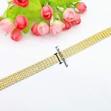 2 Jardas Franja Bordada Larga 1,5cm para Costura, Decorações, Roupas, Acabamentos Decorativos, Costura, Decoração de Roupas, Borlas, Tecido com Franjas Longas - multicolorido - Visão 2