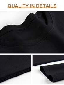 Women T-Shirts - Black - View 7