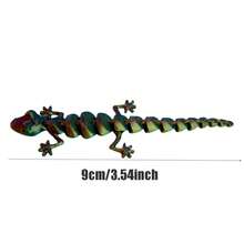 2/5/10/20/30/40pcs Random Color Cute Gecko Figurines, Suitable For Holiday Gifts, Surprise Small Gifts, Gift Bag Fillers, Office Decor, Decorations, Desktop Decor, Stress Relief Toys, Father's Day Gifts, Birthday Gifts, Toys, Party Favors - Multicolor - View 4