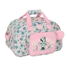 Safta | Disney  Minty Sports Bag 40 X 24 X 23 Cm (22.1 Liters), With Adjustable Shoulder Strap And Padded Handle, Large Front Pocket, Zipper With Double Pull, Base With Feet And Removable Semi-Rigid Bottom - Multicolor - View 1