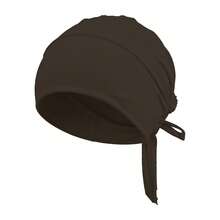 CONFLASS 1/3pcs Women's Soft Elastic Tie Headscarf, Muslim Headwrap Inner Cap, Breathable Sleeping Cap For Curly Hair, Adjustable For Daily & Nighttime Use, Multiple Colors Available - Strappy Bottom Hat - View 9