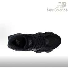 New Balance New NB 9060 "Triple Black" Knit Suede Casual Flat Shoes Stylish Comfortable Sporty Durable Unisex Black Sneakers - U9060BPM - 查看 5