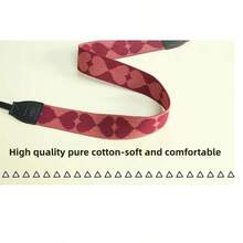 Universal Camera Shoulder Strap For R50 R100 ZVE10II A7C2 XE5 XT30III XT50 XS20 Z30 Z50 ZFC DSLR Mirrorless Digital Camera Strap Pressure-Relieving Soft Breathable Cross Shoulder Neck Hanging Wear - View 7