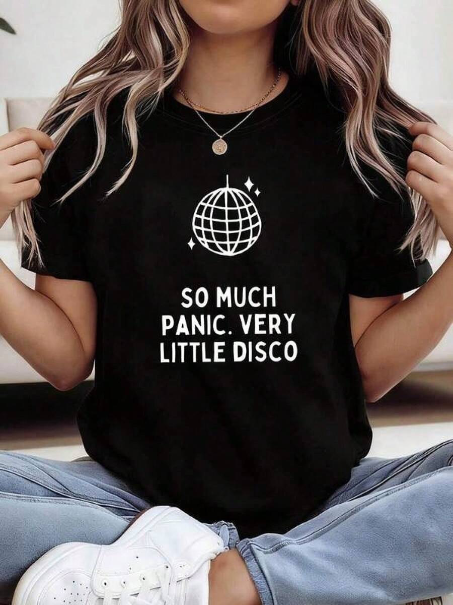 Women T-Shirts - Black - View 1