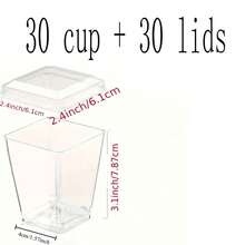 Baking And Pastry Utensils With Transparent Lids, Dessert Cups, Pudding Cups, Accessories With Low Temperature And Easy Cleaning Features, Suitable For Cafes, Snacks, Buffet Desserts, Home, Entertaining, Kitchen, Baking Parties, Pudding, Cheesecake, Jelly Cups - Clear - View 22