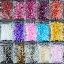 Aproximadamente 750 piezas de cuentas de vidrio de 2mm, cuentas para enhebrar para hacer joyas DIY, manualidades, decoración de bordados - Tubo de alambre de dibujo - Ver 2
