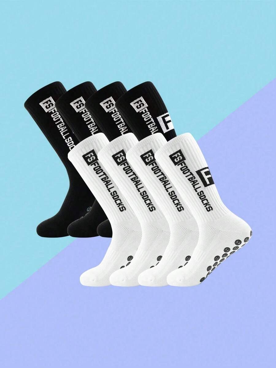 10/5 pares de calcetines deportivos para hombres, nuevos calcetines de fútbol con ventosas FS, calcetines deportivos cómodos y antideslizantes para exteriores, 2 piezas/4 piezas/6 piezas/8 piezas/10 piezas/20 piezas/30 piezas