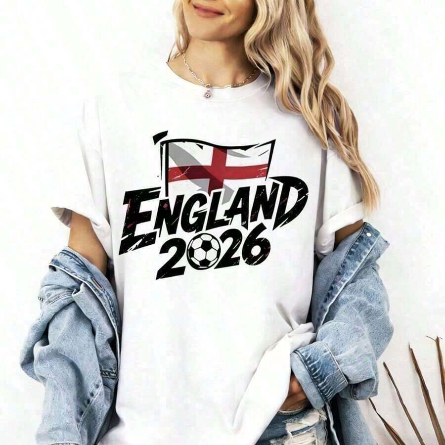 Classic Ivory World Cup 2026 Fan Shirt, Football Lover's Shirt With Ivory Flag, 2026 World Cup Fan Shirt, Gift For The Ivory National Team. Size, Summer Tops. Suitable As A Gift. Women's T-Shirt. Elegant Blouses. Boho Chic. Exquisite Printed T-Shirt. Summer Tee - 白色 14 - 查看 1