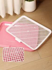1pc Indoor Pet Pee Pad Holder, Dog Training Potty, Dog Toilet - Multicolor - View 7