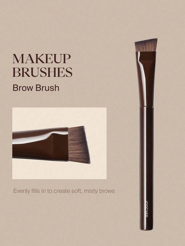 JOOCYEE Large Powder Brow Brush Makeup Brush Set, Eyeshadow Brush, Blush Brush, Contour Brush, Makeup Brushes, Precise Application, Portable Makeup Tools