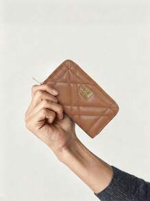 Women's Bifold Wallet Medium Brown - Marrón - Ver 1